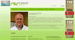 Desktop Screenshot of chirurgie-cottbus.com